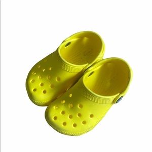 Yellow Crocs